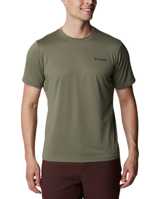 Camiseta Columbia Big &amp; Tall Hike Crewneck Masculina Verde Tamanho 2X