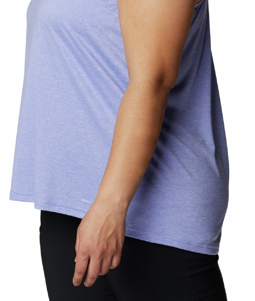 Columbia Hike Tank Top Feminino Roxo Tamanho 3X