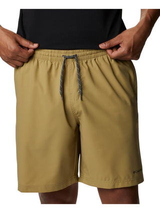 Columbia Men's Summertime Pull On 8 Inseam Casual Shorts Verde Tamanho Grande
