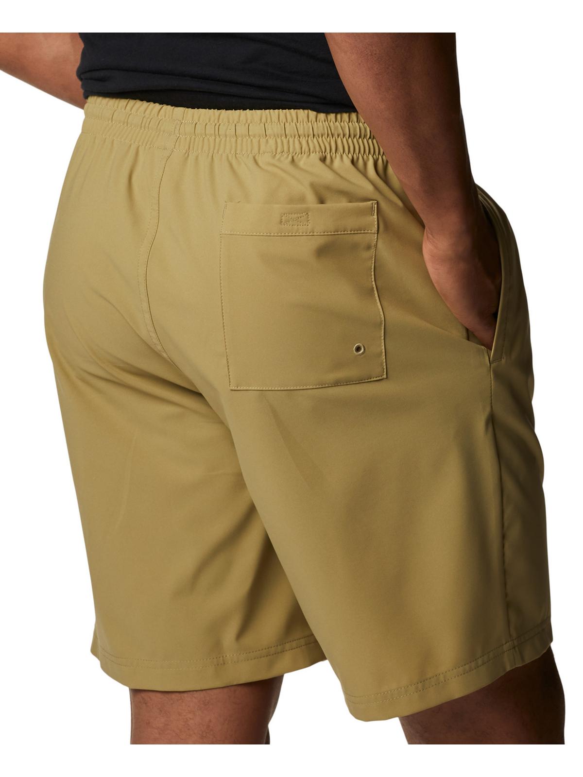 Columbia Men's Summertime Pull On 8 Inseam Casual Shorts Verde Tamanho Grande
