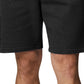 Bermuda Columbia Trek Relaxed Fit Stretch com Estampa de Logotipo e Fleece Masculina, Preta, Tamanho Grande