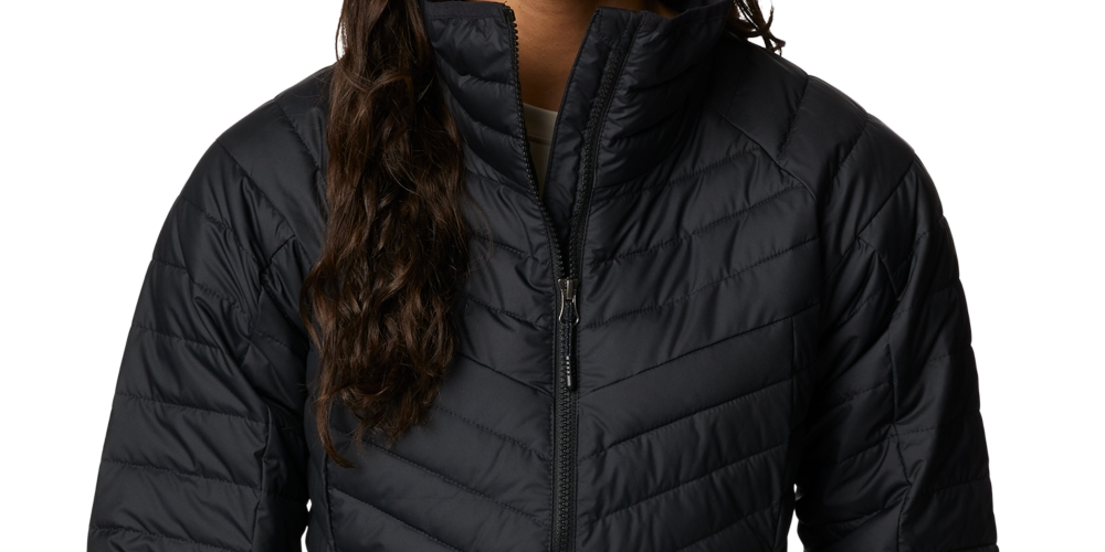 Jaqueta Columbia Powder Lite Feminina Preta Tamanho M