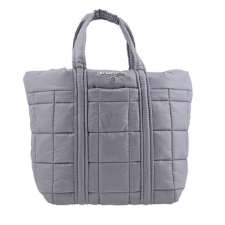 Bolsa tote acolchoada pequena Stirling Michael Kors feminina cinza