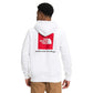 The North Face Box NSE Pullover Hoodie Masculino Branco Tamanho Grande