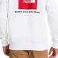 The North Face Box NSE Pullover Hoodie Masculino Branco Tamanho Grande