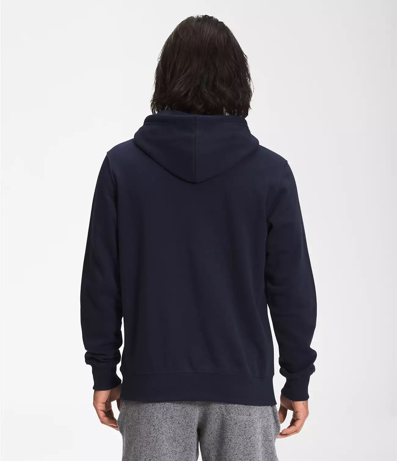 The North Face Moletom com capuz Half Dome masculino, azul, tamanho grande