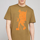 Camiseta masculina de manga curta The North Face, verde, tamanho XX-G