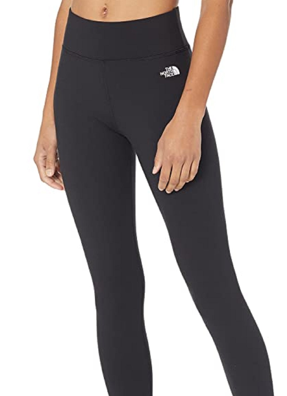 Calças justas femininas The North Face Flex, pretas, tamanho X-S