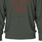 Moletom com capuz Timberland Core Regular Fit Logo Masculino Verde Tamanho X-G
