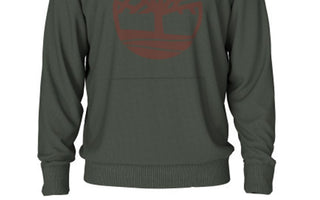 Moletom com capuz Timberland Core Regular Fit Logo Masculino Verde Tamanho X-G