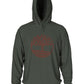 Moletom com capuz Timberland Core Regular Fit Logo Masculino Verde Tamanho X-G