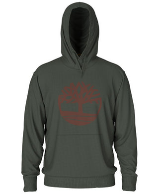 Moletom com capuz Timberland Core Regular Fit Logo Masculino Verde Tamanho X-G