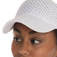 Boné de beisebol feminino dobrável INC International Concepts, tamanho regular, branco