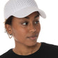 Boné de beisebol feminino dobrável INC International Concepts, tamanho regular, branco