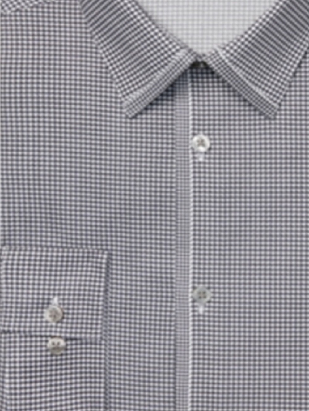 Camisa social masculina Calvin Klein Slim Fit Stretch cinza tamanho 16,5 x 34 x 35