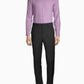 Camisa social masculina slim fit lisa Calvin Klein Berry Red tamanho 17,5 36-37