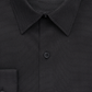 Camisa social Calvin Klein masculina extrafina Stain Shield Performance preta tamanho 17-17 1/2 32-33