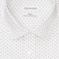 Camisa social Calvin Klein Steel Regular-Fit Allover Print Performance Stretch Masculina Rosa Tamanho 18,5X34-35