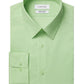 Camisa social masculina Calvin Klein Infinite Color Slim-Fit, sem necessidade de passar, verde, tamanho 15-15, 12, 32-33