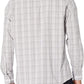 Camisa social Calvin Klein masculina, ajuste regular, elástica, sem passar, vermelha, tamanho 15x32-33