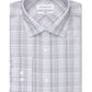 Camisa social Calvin Klein masculina, ajuste regular, elástica, sem passar, vermelha, tamanho 15,5 x 32-33