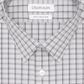 Camisa social slim fit com logotipo Calvin Klein masculina exclusiva online cinza tamanho 15,5 x 34-35