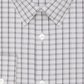 Camisa social slim fit com logotipo Calvin Klein masculina exclusiva online cinza tamanho 15,5 x 34-35