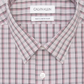 Camisa social slim fit com logotipo Calvin Klein masculina exclusiva online vermelha tamanho 17,5 x 32-33