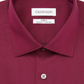 Camisa social Calvin Klein masculina Steel Regular Fit Stain Shield Performance vermelha tamanho 15x32-33