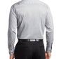 Camisa social masculina Van Heusen Regular Fit Ultraflex cinza tamanho 15x32x33