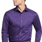 Camisa social masculina Van Heusen Regular Fit Ultraflex roxa tamanho 34X35