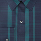 Camisa social listrada extra slim fit masculina Calvin Klein, verde, tamanho 16-16, 12, 36-37