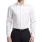 Camisa social masculina Calvin Klein Infinite Color sustentável slim fit, branca, tamanho G