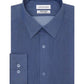 Camisa social masculina Calvin Klein Infinite Color sustentável Slim Fit azul tamanho 34x35