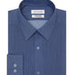 Camisa social masculina Calvin Klein Infinite Color sustentável Slim Fit azul tamanho 34x35