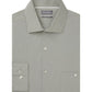 Camisa social masculina Van Heusen Even Temperature Never Tuck Slim Fit, verde, tamanho 32x33