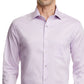 Camisa social masculina Van Heusen Regular Fit Ultraflex Roxa Tamanho 32X33