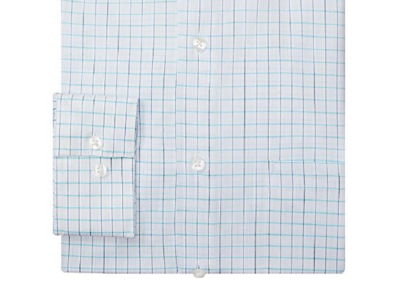 Camisa social masculina Van Heusen Regular Fit Stain Shield Satin com gola aberta, tamanho grande, azul