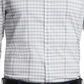Camisa social masculina Van Heusen Even Temp Never Tuck Slim Fit, branca, tamanho 16x34x35