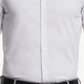 Camisa social masculina Van Heusen Even Temp Never Tuck Slim Fit, branca, tamanho 16x32x33