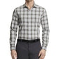 Camisa social masculina Van Heusen Even Temp Never Tuck Slim Fit, verde, tamanho 17 x 34 x 35