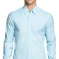Camisa social masculina Tommy Hilfiger No Tuck Casual Slim Fit Stretch, verde, tamanho X-G