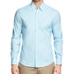Camisa social masculina Tommy Hilfiger No Tuck Casual Slim Fit Stretch, verde, tamanho X-G