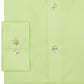 Camisa social masculina Calvin Klein Steel Slim Fit, anti-manchas, com escudo, verde, tamanho 14,5 x 32 x 33