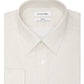 Camisa social Calvin Klein masculina com ajuste slim e stretch, bege, tamanho 14,5 x 32 x 33