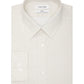 Camisa social Calvin Klein masculina com ajuste slim e stretch, bege, tamanho 14,5 x 32 x 33