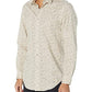 Camisa social Calvin Klein masculina com ajuste slim e stretch, tamanho marrom, 17 x 34 x 35