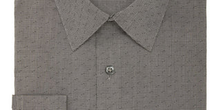 Camisa social Calvin Klein masculina com ajuste slim e stretch, preta, tamanho 15,5 x 34-35