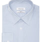 Camisa social Calvin Klein masculina regular fit elástica azul tamanho 15,5 x 34 x 35