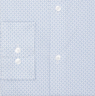 Camisa social Calvin Klein masculina regular fit elástica azul tamanho 15,5 x 34 x 35